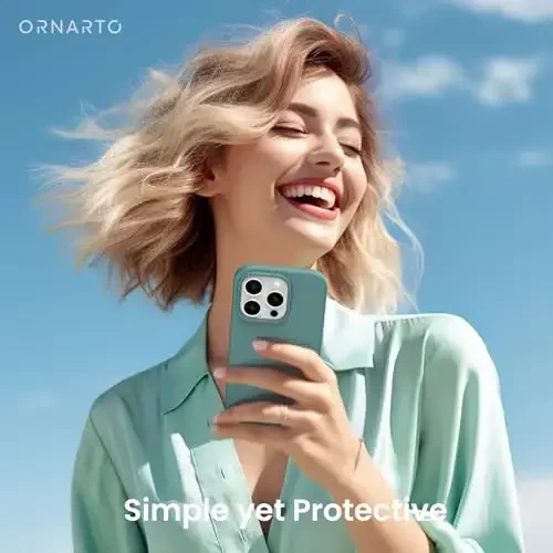 ORNARTO iPhone 15 Pro Case 6.1