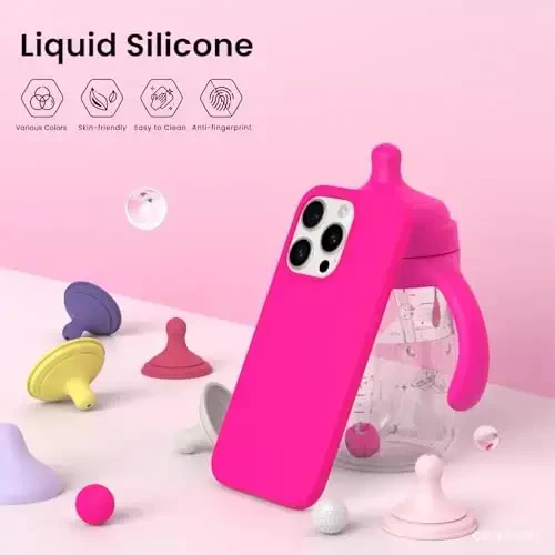 ORNARTO iPhone 15 Pro Case 6.1