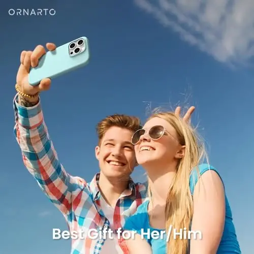 ORNARTO Compatible with iPhone 15 Pro Case 6.1