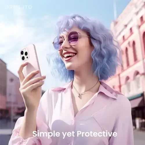 ORNARTO Совместим с iPhone 15 Pro Case 6.1