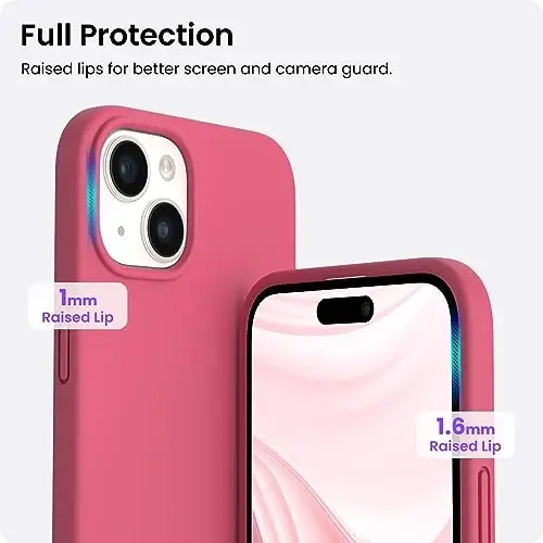 ORNARTO Совместимый с iPhone 15 Plus Case 6.7