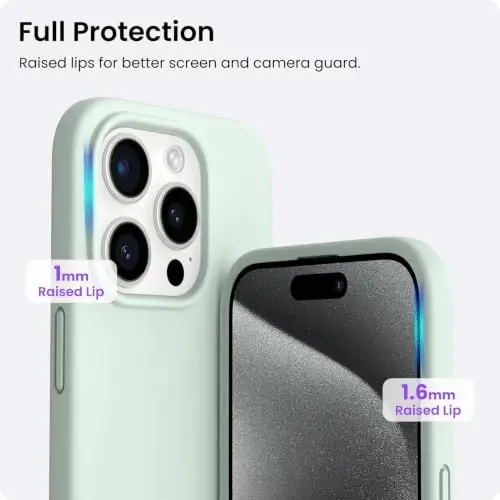 ORNARTO Совместимый с iPhone 15 Pro чехол 6.1