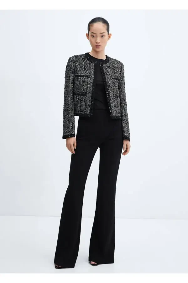 Ornate tweed blazer - 2