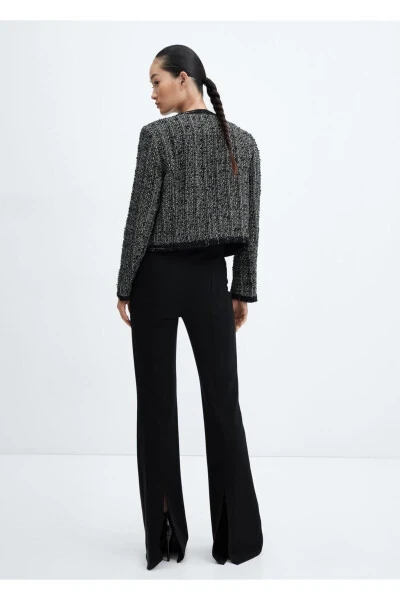 Ornate tweed blazer - 4