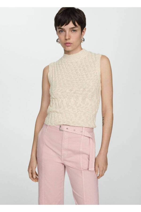 Orqa burilgan uzun shim - 5