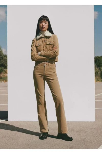 O‘rta balandlikdagi kashta bilan kaʼlpli paxta shimlar - 5