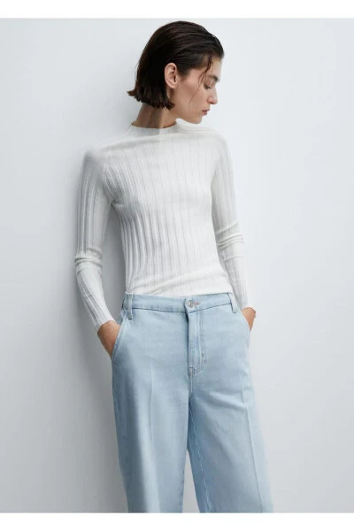 Orta Bel Düz Kesim Jean - 20