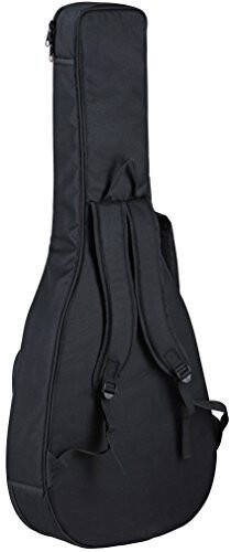 Ortega Guitars 6 String Family Series Pro Left-Handed Solid Top Thinline Acoustic-Electric Nylon Classical Guitar w/Bag, (RCE145LBK) - 6