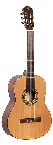 Ortega Guitars 6 String Student Series chap qoʻl uchun hajmli toʻliq nylon klassik gitara (RSTC5M-L) - 4