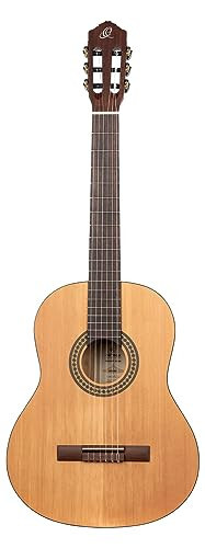 Ortega Guitars 6 String Student Series Left-Handed Full Size Nylon Classical Guitar (RSTC5M-L) - 3