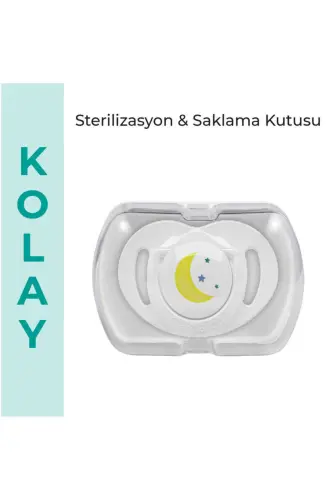 Orthodontic Pacifier, Night & Day, 0+ Months, Pacifier Case, 1 Piece - 6