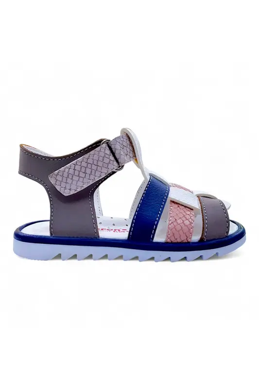 Orthopedic Baby and Kids First Step Sandal Cabrio S. Gcmcbr2415 Cream Sand Navy-Cream Sand Navy - 7