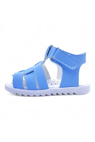 Orthopedic Baby and Kids First Step Sandal Cabrio Series Gcmcbr2415 Baby Blue-Baby Blue - 7