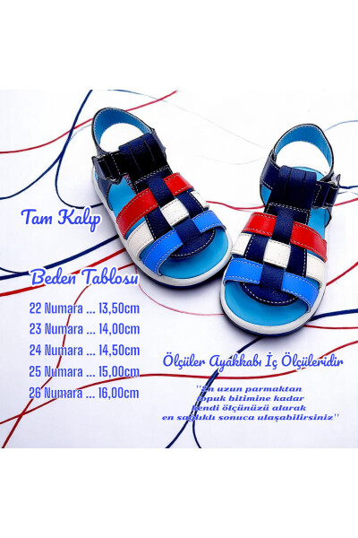 Orthopedic Baby Boy Sandals GCM Cabrio Series GcmCbr2415 - 5