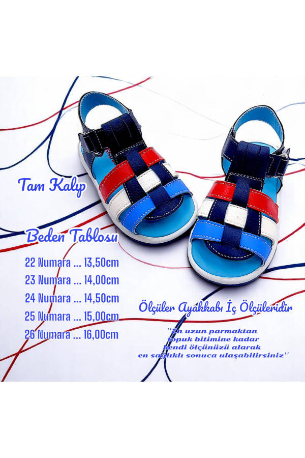 Orthopedic Baby Boy Sandals GCM Cabrio Series GcmCbr2415 - 5