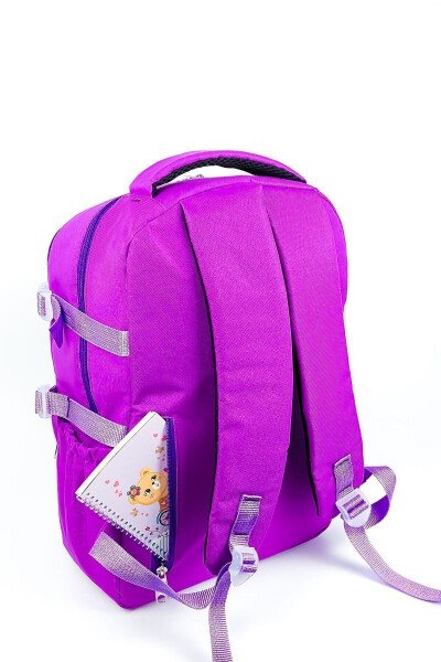 Orthopedic, fully accessorized, daily school backpack. Korean style, cute! - 4