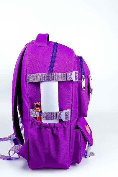 Orthopedic, fully accessorized, daily school backpack. Korean style, cute! - 5