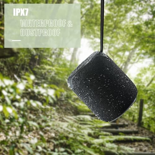 Ortizan Portativ Bluetooth Karnay, Katta Ovoz, Kuchli Bass, IPX7 Suv O'tkazmaydigan, 15 Soat O'ynash Vaqti, Bluetooth 5.3, AUX&TF Karta, Stereo Juftlashtirish, Tashqi Makon Uchun Kichik Simsiz Karnay, Elektron Asboblar, Sovg'a G'oyalari - Ortizan (1)