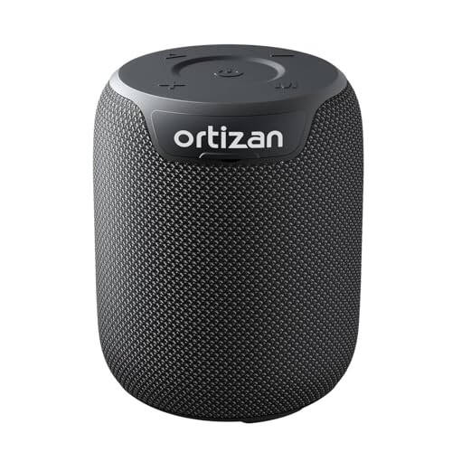 Ortizan Taşınabilir Bluetooth Hoparlör Büyük Ses, Güçlü Bas, IPX7 Su Geçirmez, 15 Saat Oynatma Süresi, Bluetooth 5.3, AUX&TF Kartı, Stereo Eşleştirme, Dış Mekan için Küçük Kablosuz Hoparlör, Elektronik Aletler, Hediye Fikirleri - 1