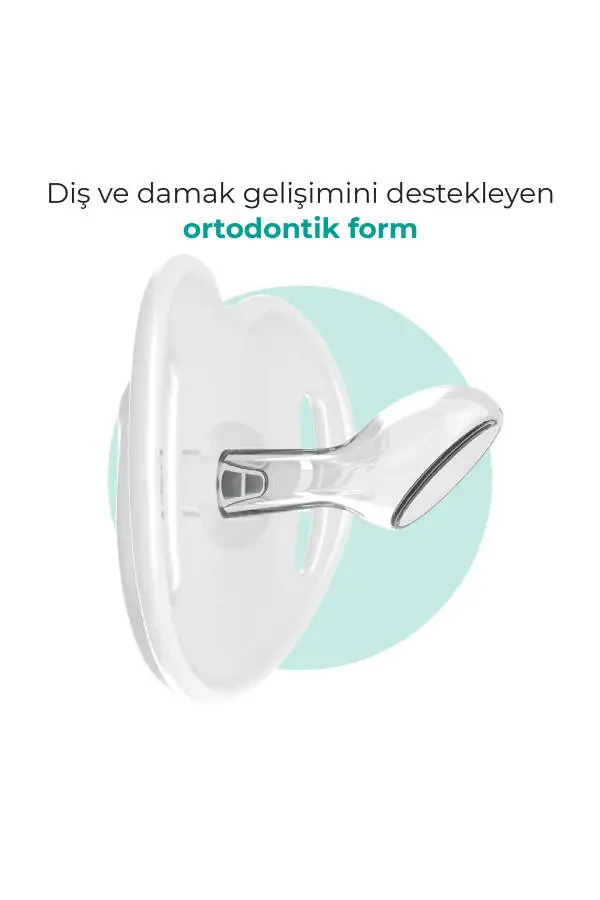 Ortodontik Damaklı Emzik, Gece & Gündüz, 6+ Ay, Emzik Saklama Kutusu, 1 Adet - 3