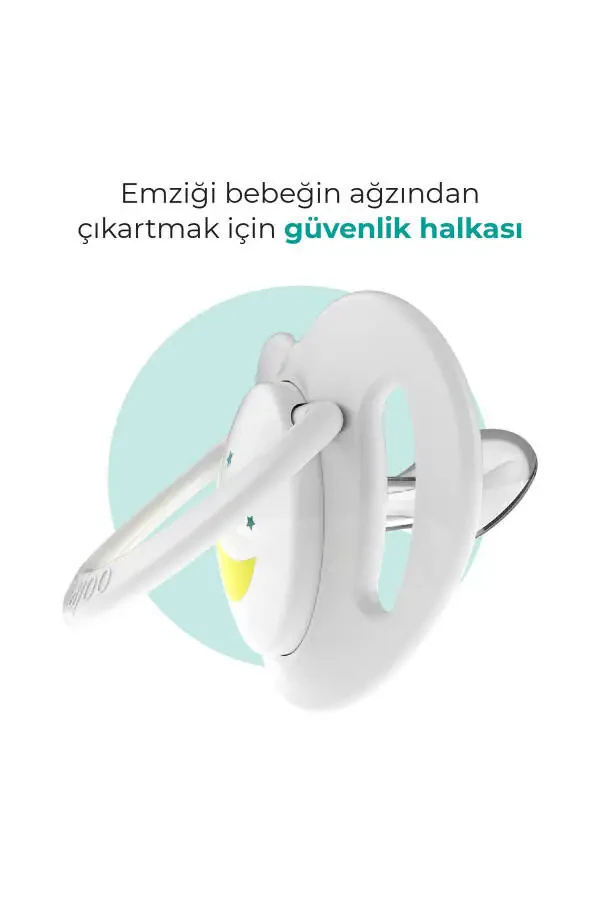 Ortodontik Damaklı Emzik, Gece & Gündüz, 6+ Ay, Emzik Saklama Kutusu, 1 Adet - 4