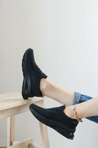 Ortopedik Ayollar Kundalik Sport Sneaker Yurish Poyafzali - LETAO (1)
