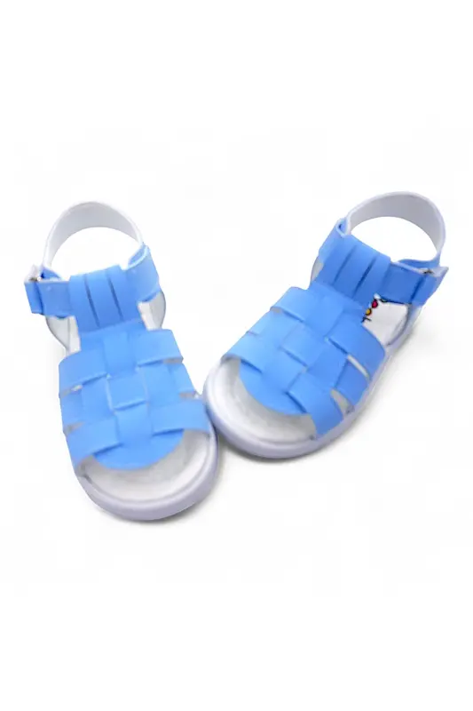 Ortopedik Erkek Ilk Adım Bebek Ve Çocuk Sandaleti Cabrio Serisi Gcmcbr2415 Bebek Mavi-Bebek Mavi - 3