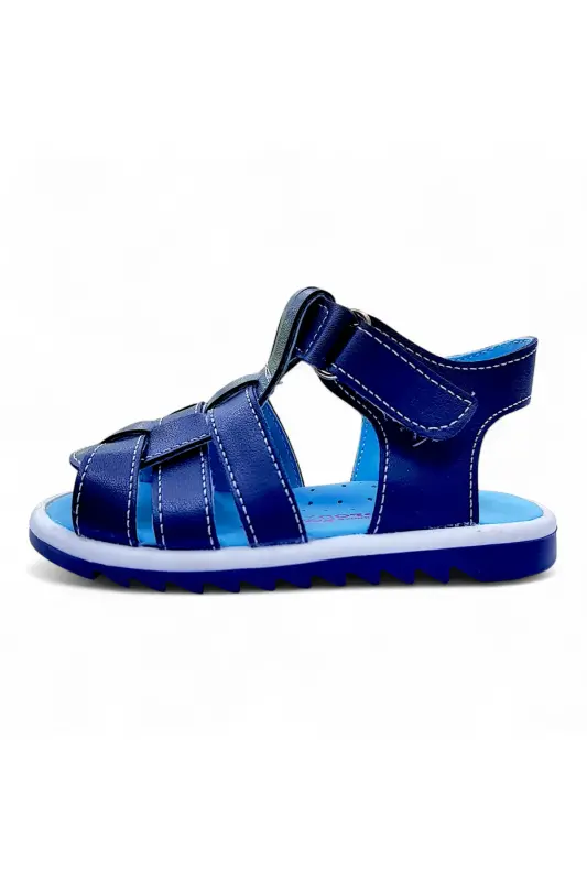 Ortopedik Erkek Ilk Adım Bebek Ve Çocuk Sandaleti Gcm Cabrio Serisi Gcmcbr2415 Lacivert - Lacivert - 7