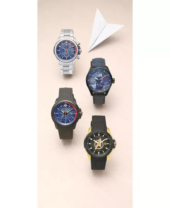 Spider-Man Chronograph Bracelet Watch 44mm - Silver-tone - 8