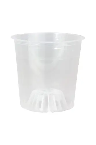 Orxide Yetishtirish uchun Kosasi 12 dona 0.75lt Shaffof Plastik Kosa - 5