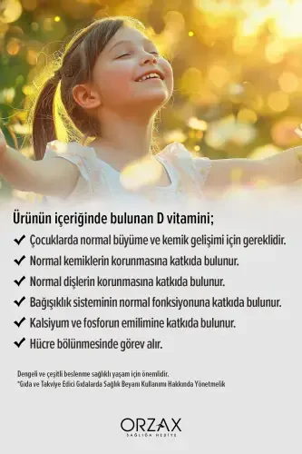 Orzax D3 Vitamini 400 IU Spreyi 20 ml - 4
