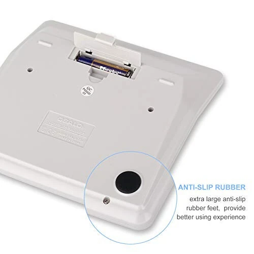 OSALO Desktop Calculator Extra Large Display 12 Digits Big Buttons Solar Accounting Calculator for Office (OS-200ML) - 5