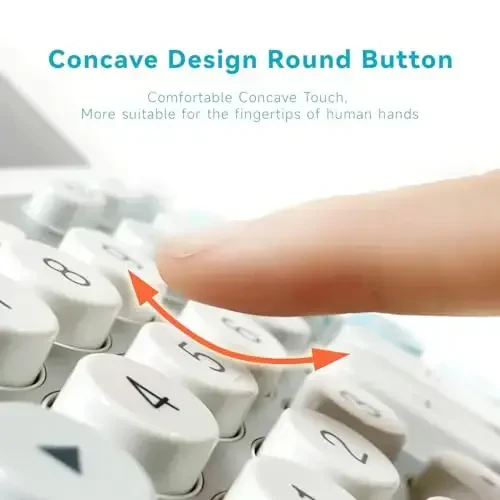 OSALO Desktop Calculator Extra Large Display 12-Digit Big Buttons Accounting Calculators Battery & Solar for Office Business (FQ-450 Extra Large) - 4