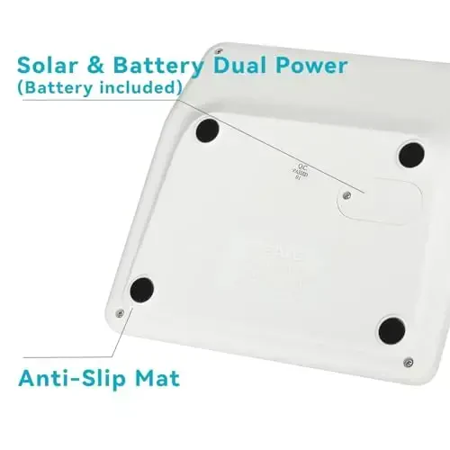 OSALO Desktop Calculator Extra Large Display 12-Digit Big Buttons Accounting Calculators Battery & Solar for Office Business (FQ-450 Extra Large) - 6