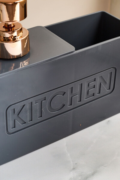 Oshxona Gri Süngerli Idish Yuvish Suyu Dispenseri 13 - 5