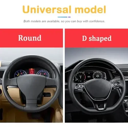 Osilly Bling Car Steering Wheel Cover, 15 dyuymli rinestone yumshoq charm elastik rul g'ildiragi himoyachisi, ayollar qizlar uchun yorqin kristalli olmos, ko'pgina avtomobillar uchun avtomobil ichki aksessuarlari (binafsha) - 7