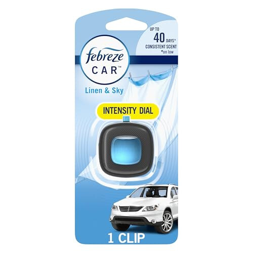 Освежитель воздуха для автомобиля Febreze Vent Clip, Linen & Sky, 1 шт. - 1