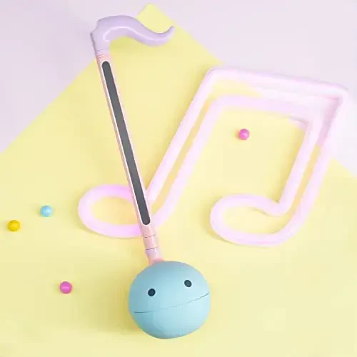 Otamatone Japanese Electronic Musical Instrument Portable Music Synthesizer from Japan by Maywa Denki Educational Fun Gift for Children, Teens & Adults - Black White Unicorn Set - 6
