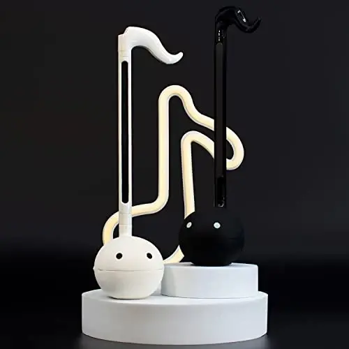 Otamatone Japanese Electronic Musical Instrument Portable Music Synthesizer from Japan by Maywa Denki Educational Fun Gift for Children, Teens & Adults - Black White Unicorn Set - 5