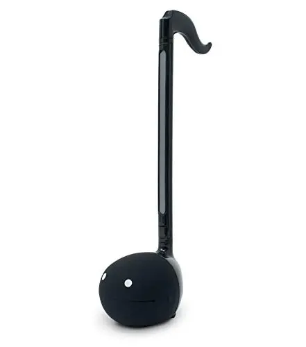 Otamatone Japanese Electronic Musical Instrument Portable Music Synthesizer from Japan by Maywa Denki Studio Award Winning, Educational Fun Gift for Children, Teens & Adults - Black - 1