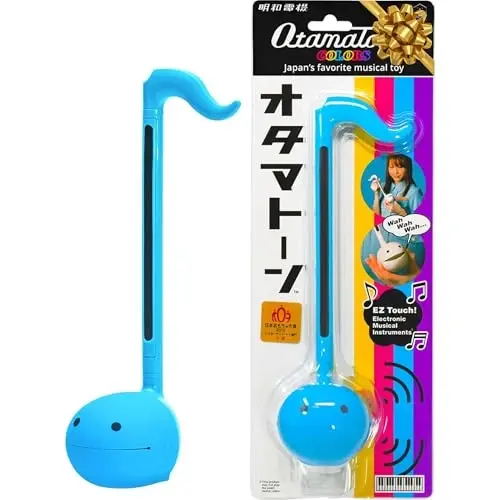 Otamatone Yapon Elektron Musiqa Asbobi Ko‘chma Musiqa Sintezatori Yaponiyadan Maywa Denki Studio tomonidan, Mukofotlangan, Bolalar, O‘smirlar va Kattalar uchun O‘qitish uchun Quvnoq Sovg‘a - Moviy - 5