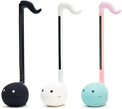 Otamatone Yapon Elektron Musiqa Asbobi Yaponiyadan Maywa Denki Ta'limiy Qiziqarli Sovg'a Bolalar, O'smirlar va Kattalar uchun - Qora Oq Unicorn Set 