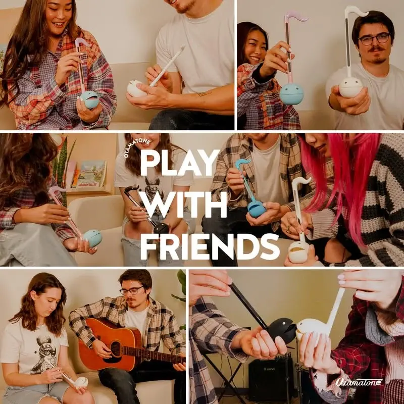 Otamatone yapon elektron musiqiy asbobi Yaponiyadan Maywa Denki Studio tomonidan ishlab chiqarilgan, mukofotga sazovor bo'lgan, bolalar, o'smirlar va kattalar uchun qiziqarli sovg'a - Qora - 3