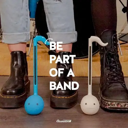 Otamatone yapon elektron musiqiy asbobi Yaponiyadan Maywa Denki tomonidan bolalar, o'smirlar va kattalar uchun o'quv o'yinchoq sovg'asi - Qora ko'k Unicorn to'plami - 4