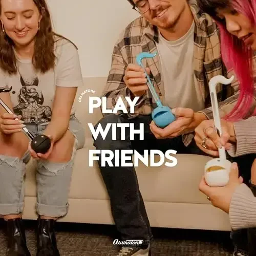 Otamatone Yaponiya elektron musiqiy asbobi Yaponiyadan Maywa Denki Studio tomonidan taqdim etilgan portativ musiqa sintezatori, mukofot sovrindori, bolalar, o'smirlar va kattalar uchun qiziqarli sovg'a - Qora - 2