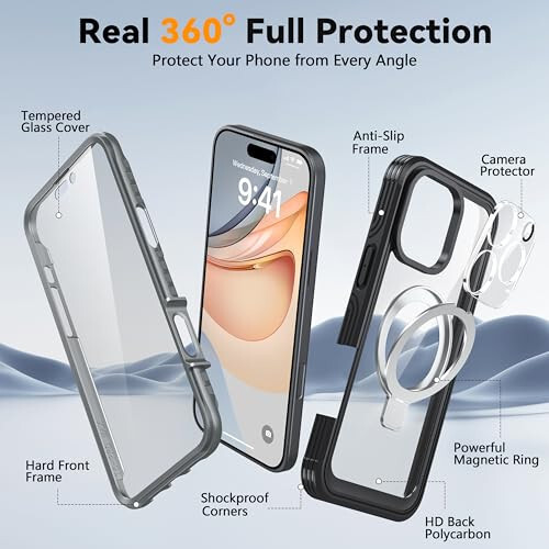 Oterkin Magnetic iPhone 16 Pro Case - 6