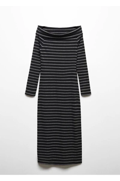 Открытое платье миди - 3