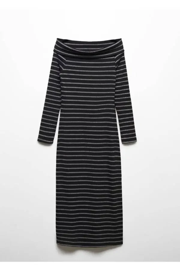 Открытое платье миди - 3