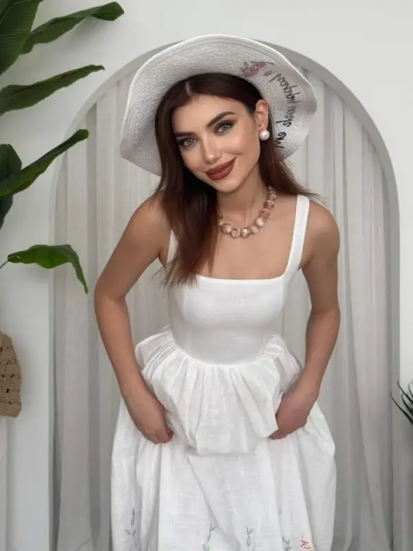 O'tmish gul naqshli ko'ylak - 6