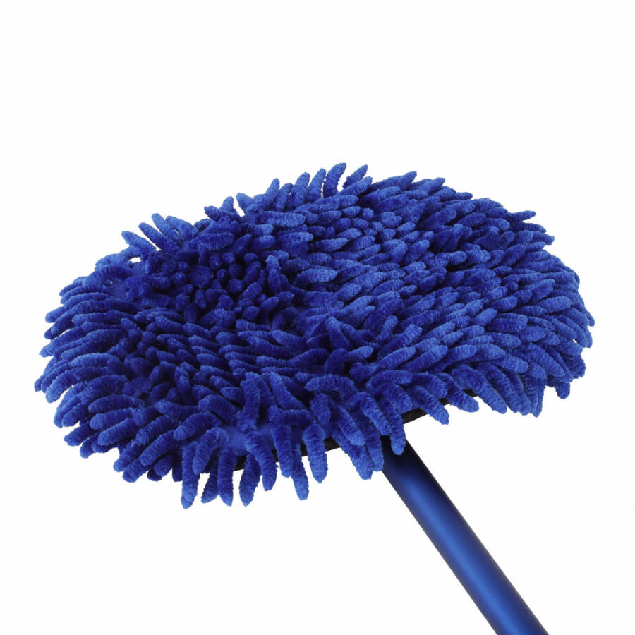 Auto Drive Microfiber Mop with Telescoping Aluminum Handle, Chenille Cover - 4